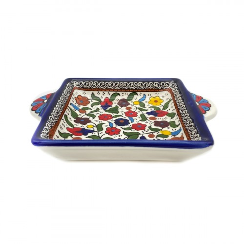 Square Dish 11cm with Handle
